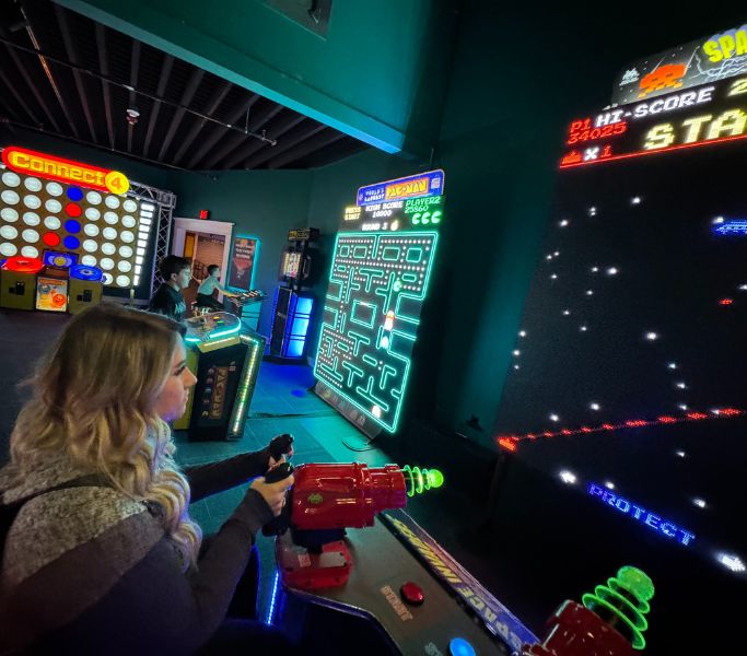 Adventure Seekers 1 Space Invaders classic arcade game at Adventure Seekers in Branson MO